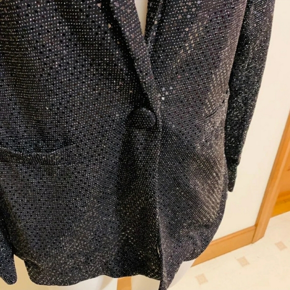 Forever 21 Glittery Blazer Size M - Picture 3 of 5